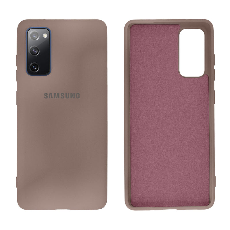 Capinha Celular Galaxy S20 FE Silicone Cover Aveludado