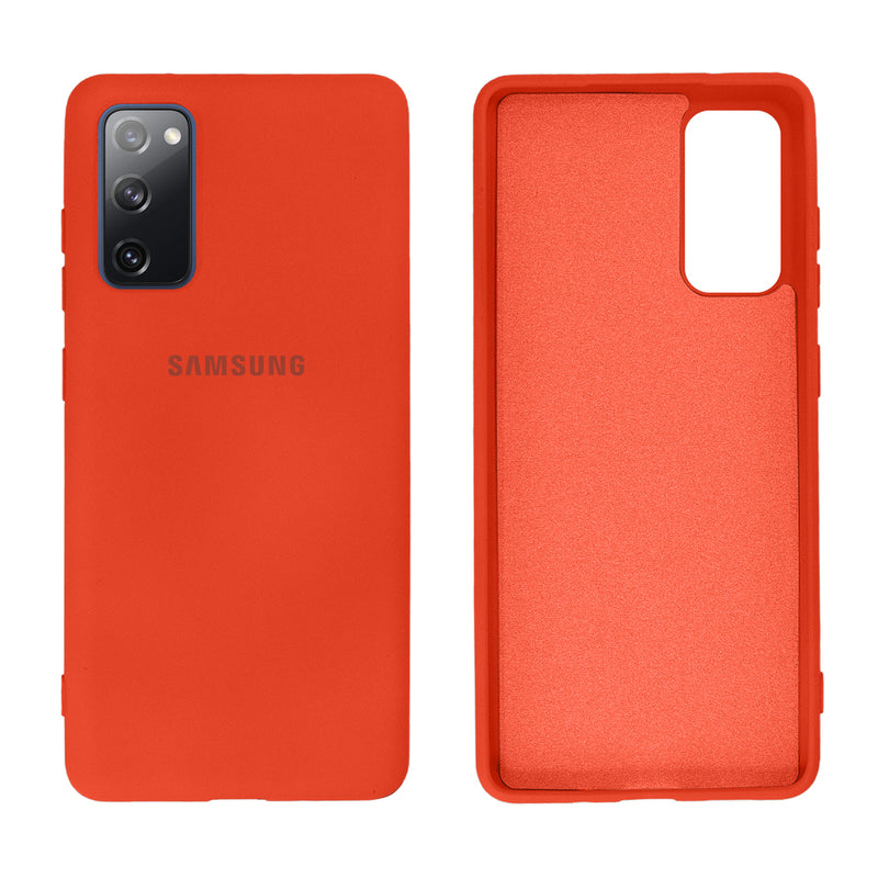 Capinha Celular Galaxy S20 FE Silicone Cover Aveludado
