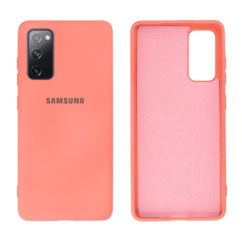 Capinha Celular Galaxy S20 FE Silicone Cover Aveludado