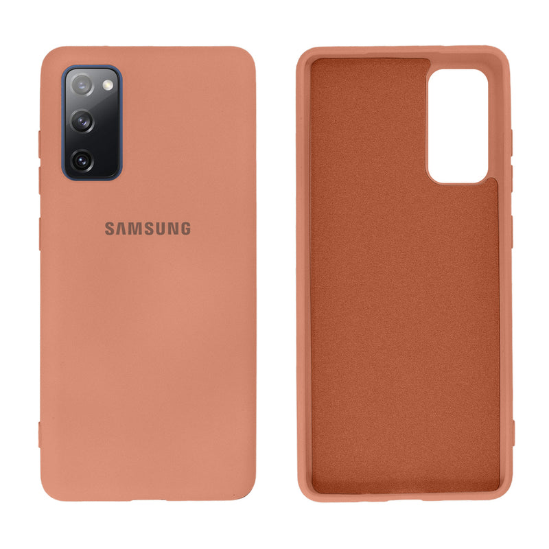 Capinha Celular Galaxy S20 FE Silicone Cover Aveludado