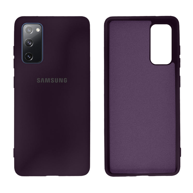 Capinha Celular Galaxy S20 FE Silicone Cover Aveludado