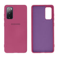 Capinha Celular Galaxy S20 FE Silicone Cover Aveludado