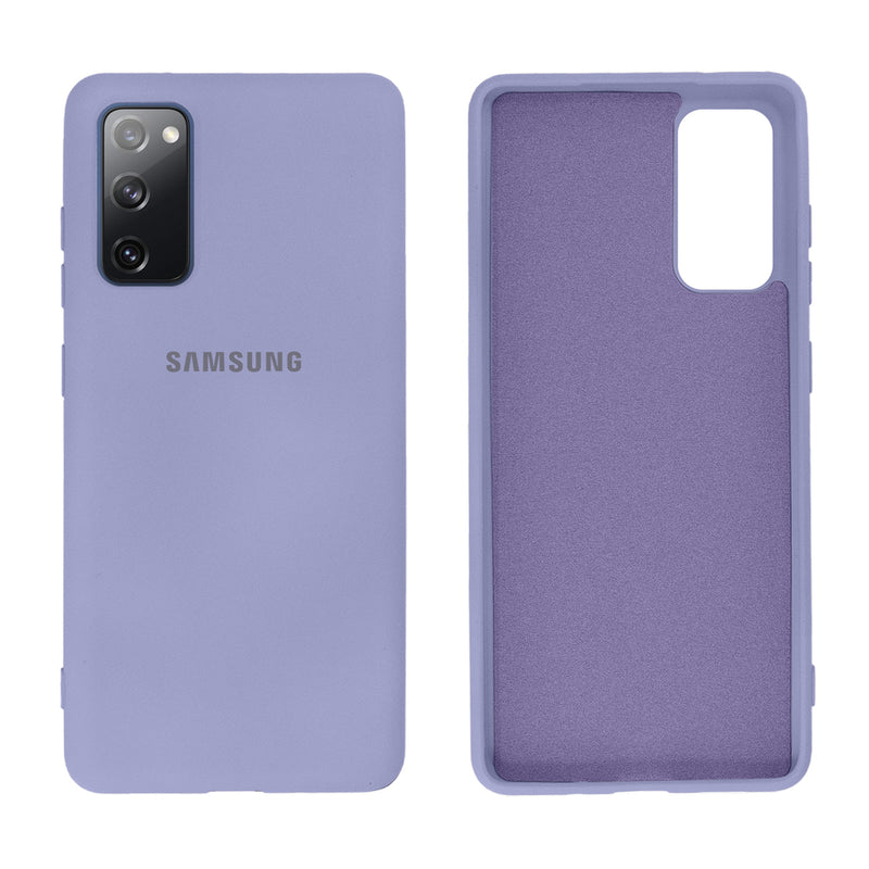 Capinha Celular Galaxy S20 FE Silicone Cover Aveludado
