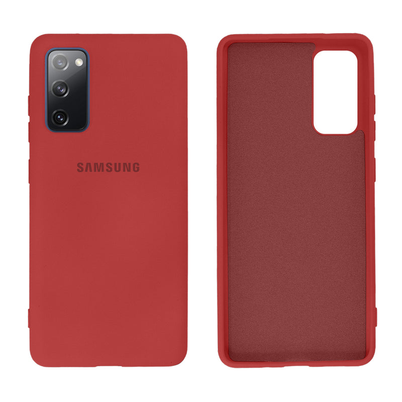 Capinha Celular Galaxy S20 FE Silicone Cover Aveludado
