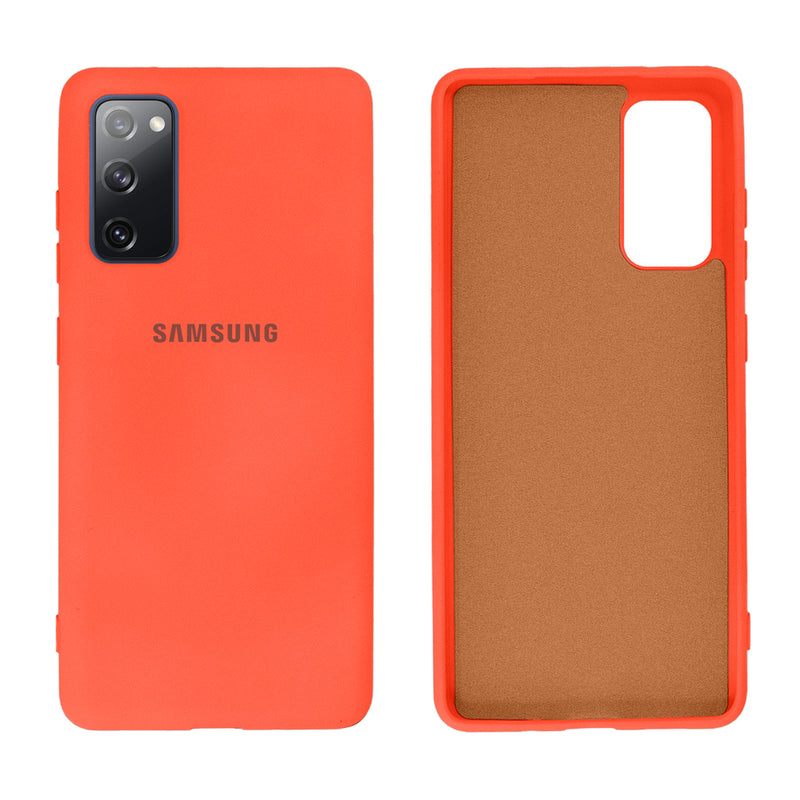 Capinha Celular Galaxy S20 FE Silicone Cover Aveludado