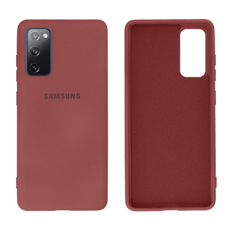 Capinha Celular Galaxy S20 FE Silicone Cover Aveludado