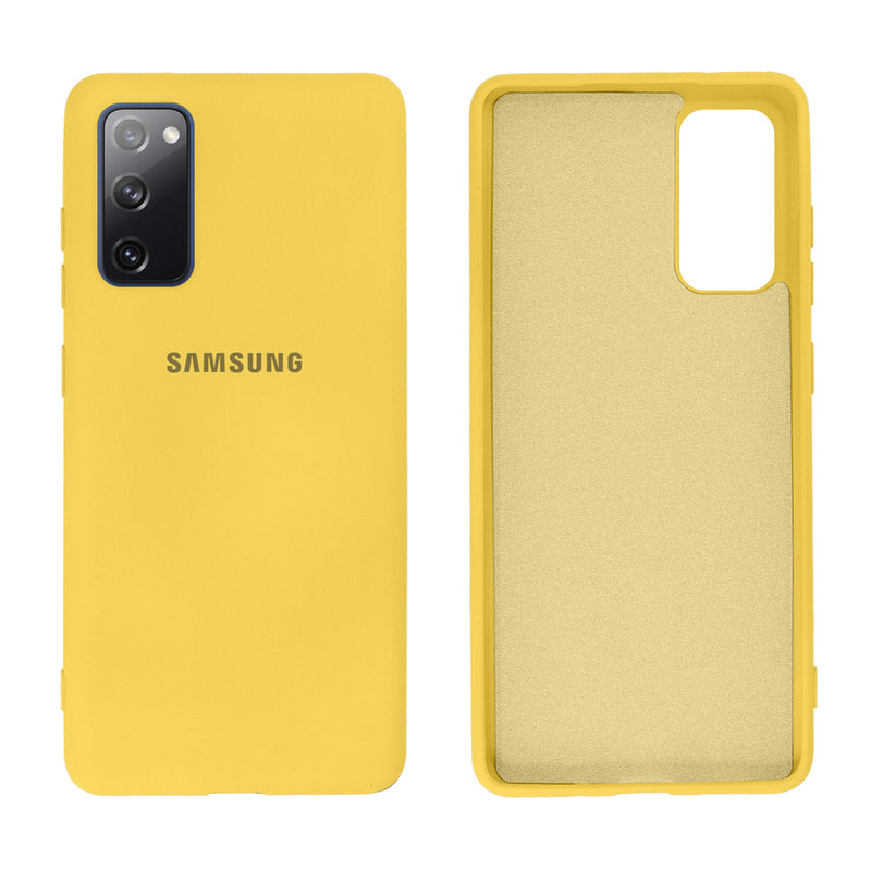 Capinha Celular Galaxy S20 FE Silicone Cover Aveludado