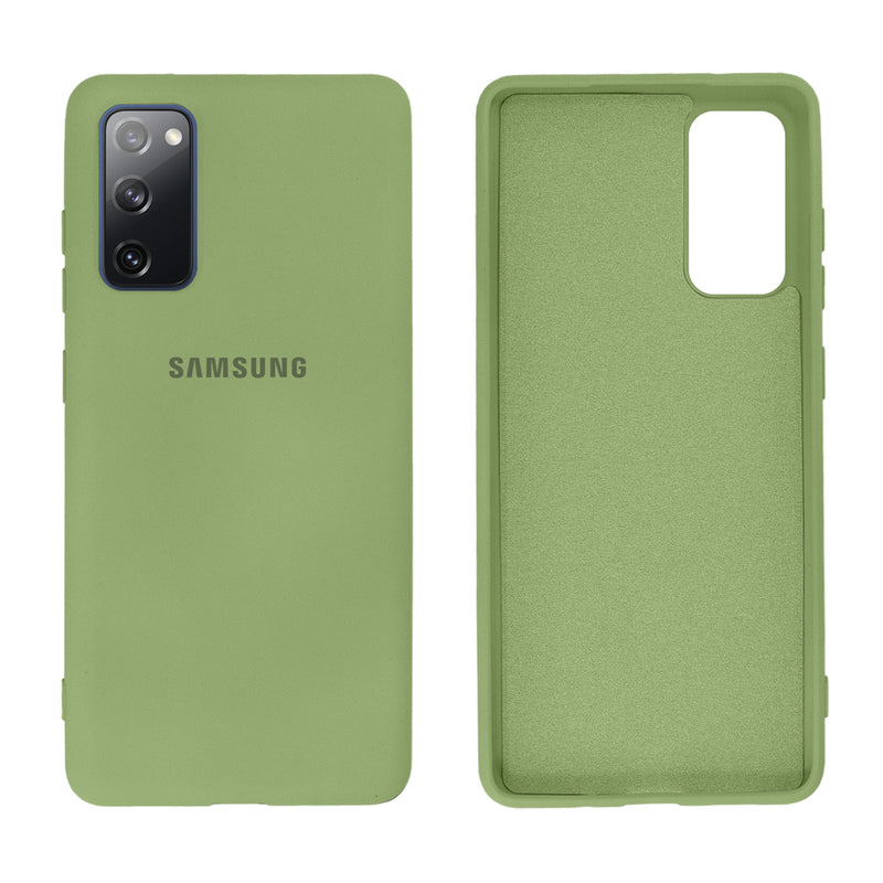 Capinha Celular Galaxy S20 FE Silicone Cover Aveludado