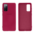 Capinha Celular Galaxy S20 FE Silicone Cover Aveludado