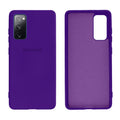 Capinha Celular Galaxy S20 FE Silicone Cover Aveludado
