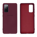 Capinha Celular Galaxy S20 FE Silicone Cover Aveludado