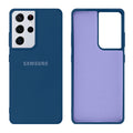 Capinha Celular Galaxy S21 Ultra Silicone Cover Aveludado