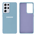 Capinha Celular Galaxy S21 Ultra Silicone Cover Aveludado