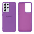 Capinha Celular Galaxy S21 Ultra Silicone Cover Aveludado