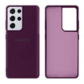 Capinha Celular Galaxy S21 Ultra Silicone Cover Aveludado