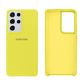 Capinha Celular Galaxy S21 Ultra Silicone Cover Aveludado