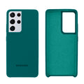 Capinha Celular Galaxy S21 Ultra Silicone Cover Aveludado