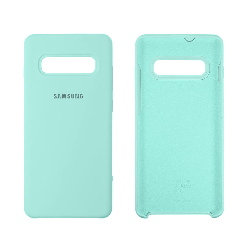 Capinha Celular para Galaxy S10 Silicone Cover Aveludado