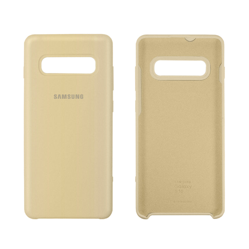 Capinha Celular para Galaxy S10 Silicone Cover Aveludado