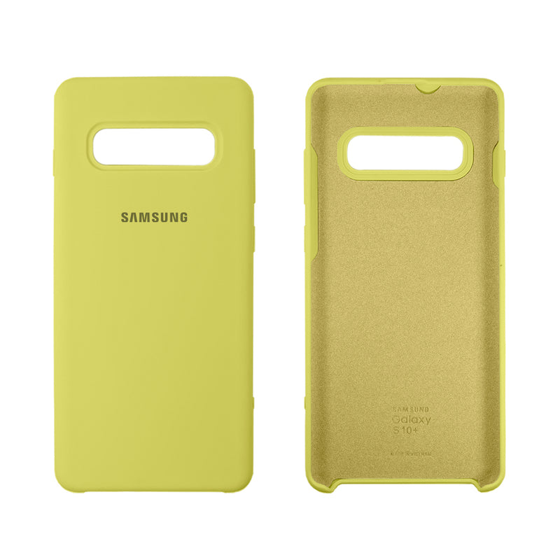 Capinha Celular Silicone Aveludada para Galaxy S10 Plus