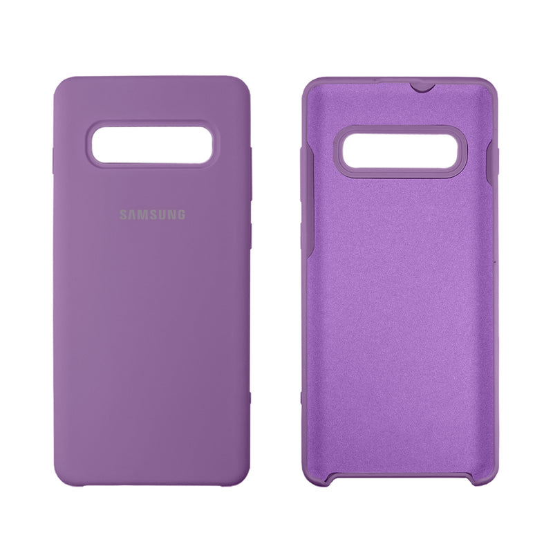 Capinha Celular Silicone Aveludada para Galaxy S10 Plus