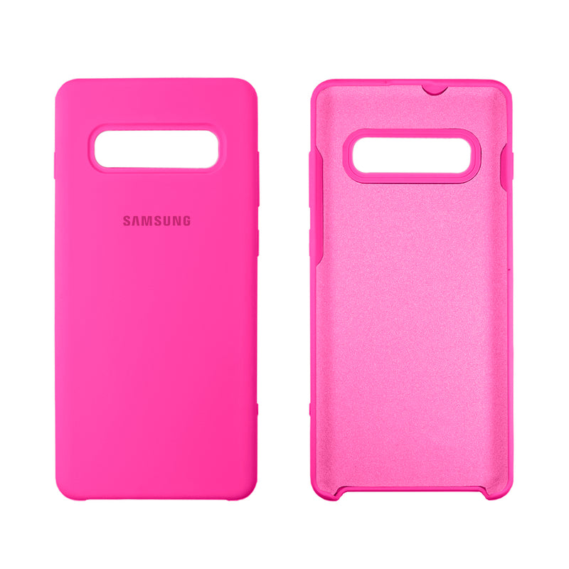 Capinha Celular Silicone Aveludada para Galaxy S10 Plus
