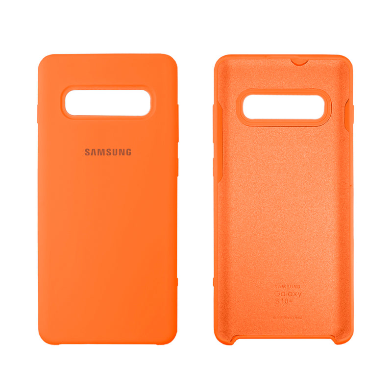 Capinha Celular Silicone Aveludada para Galaxy S10 Plus