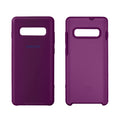 Capinha Celular para Galaxy S10 Silicone Cover Aveludado