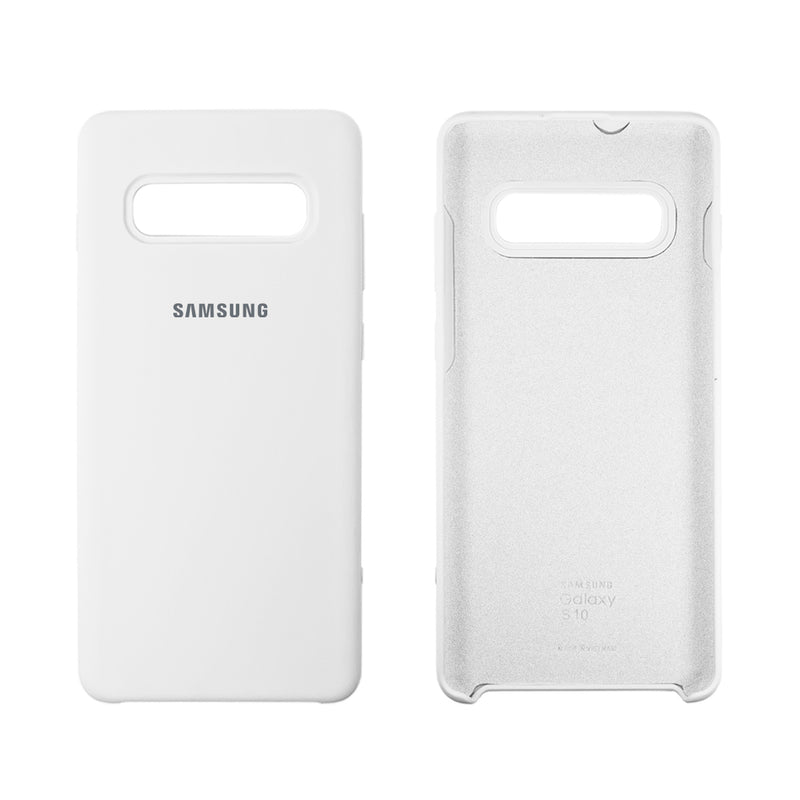 Capinha Celular para Galaxy S10 Silicone Cover Aveludado