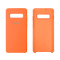 Capinha Celular para Galaxy S10 Silicone Cover Aveludado