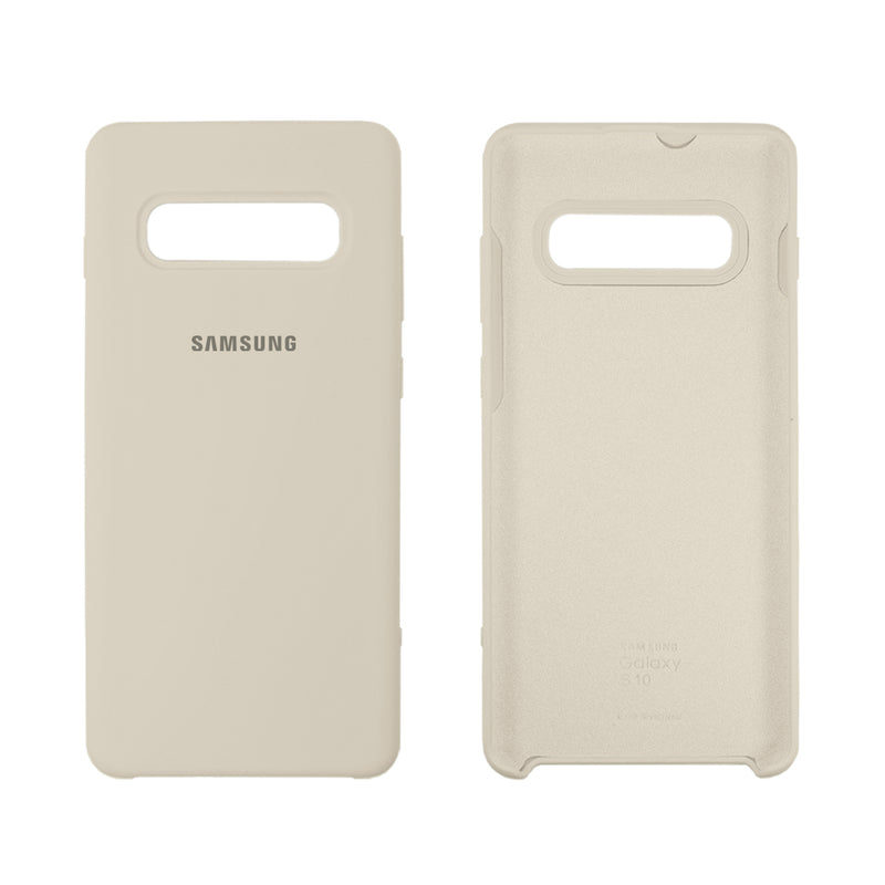 Capinha Celular para Galaxy S10 Silicone Cover Aveludado