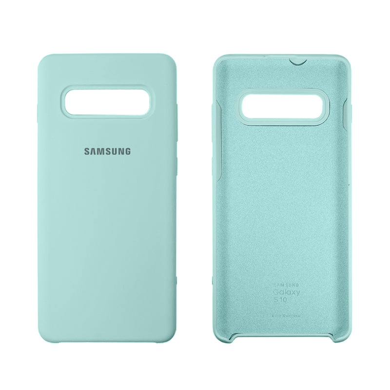 Capinha Celular para Galaxy S10 Silicone Cover Aveludado