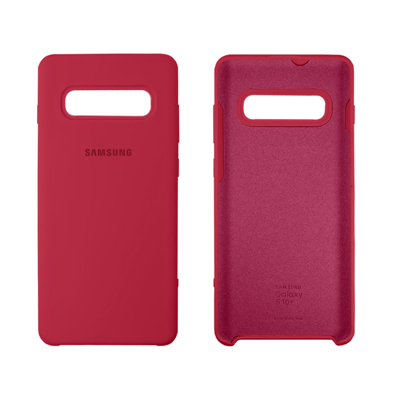 Capinha Celular Silicone Aveludada para Galaxy S10 Plus