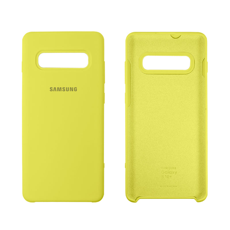 Capinha Celular Silicone Aveludada para Galaxy S10 Plus