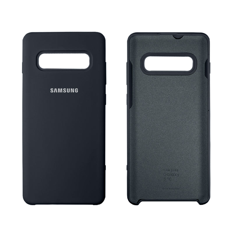 Capinha Celular para Galaxy S10 Silicone Cover Aveludado