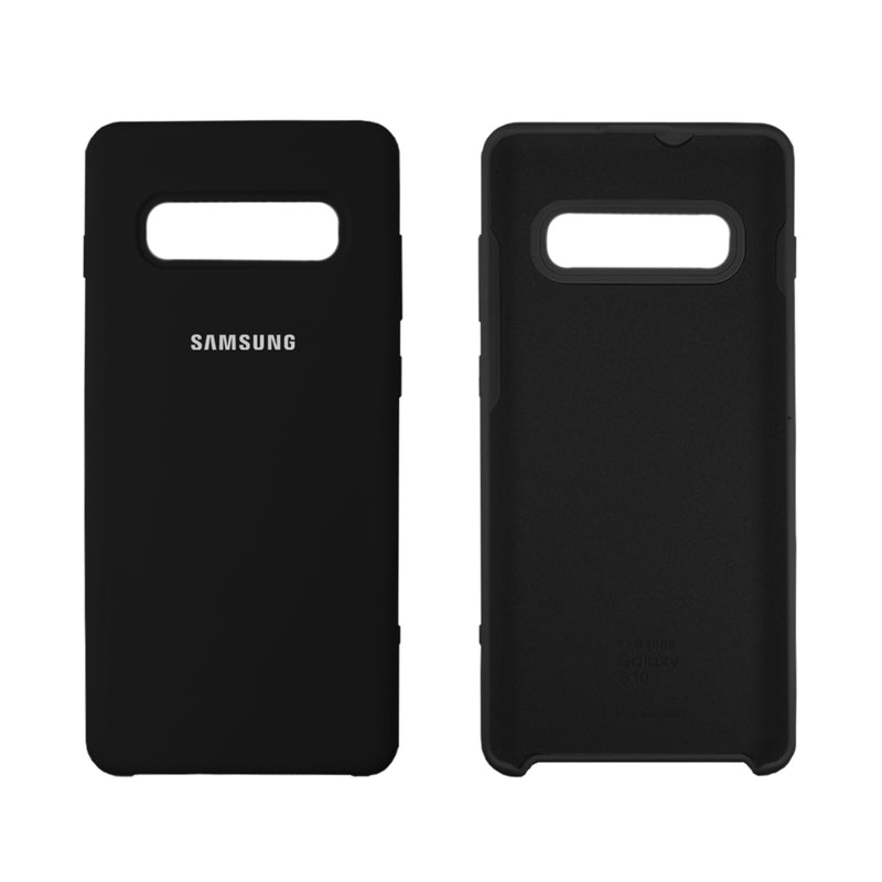 Capinha Celular para Galaxy S10 Silicone Cover Aveludado
