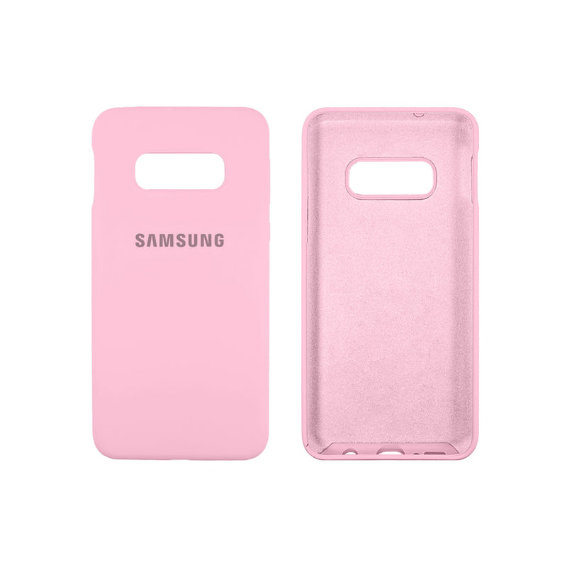 Capinha Celular Galaxy S10E Silicone Cover Aveludado