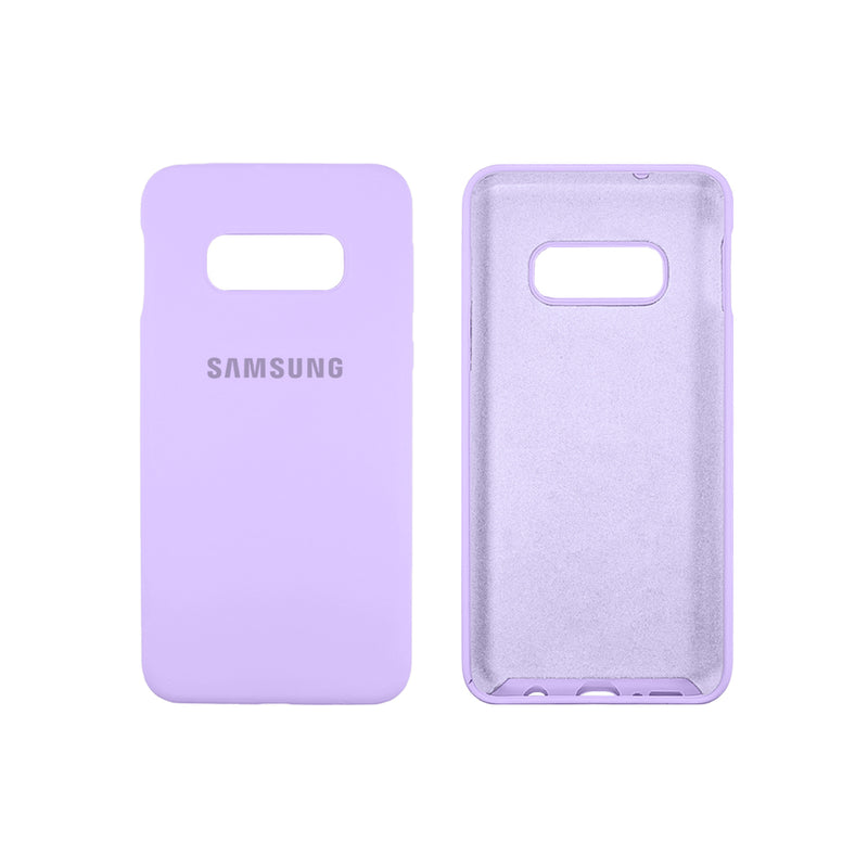 Capinha Celular Galaxy S10E Silicone Cover Aveludado