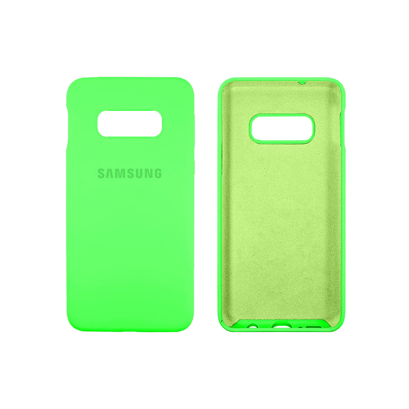 Capinha Celular Galaxy S10E Silicone Cover Aveludado