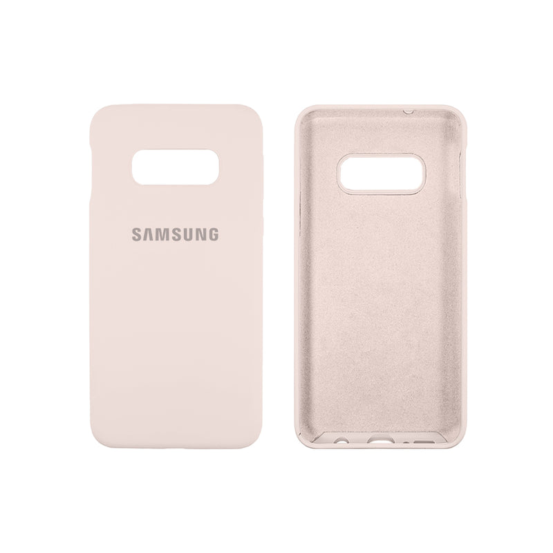 Capinha Celular Galaxy S10E Silicone Cover Aveludado