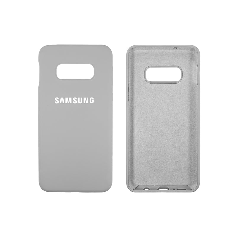 Capinha Celular Galaxy S10E Silicone Cover Aveludado