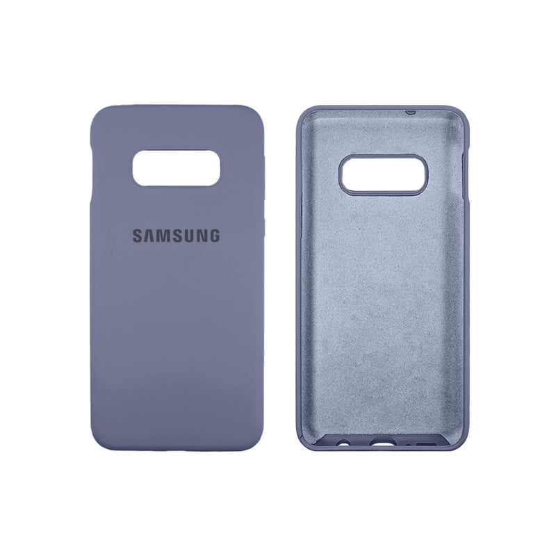 Capinha Celular Galaxy S10E Silicone Cover Aveludado