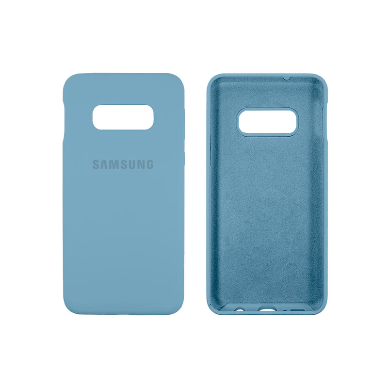 Capinha Celular Galaxy S10E Silicone Cover Aveludado