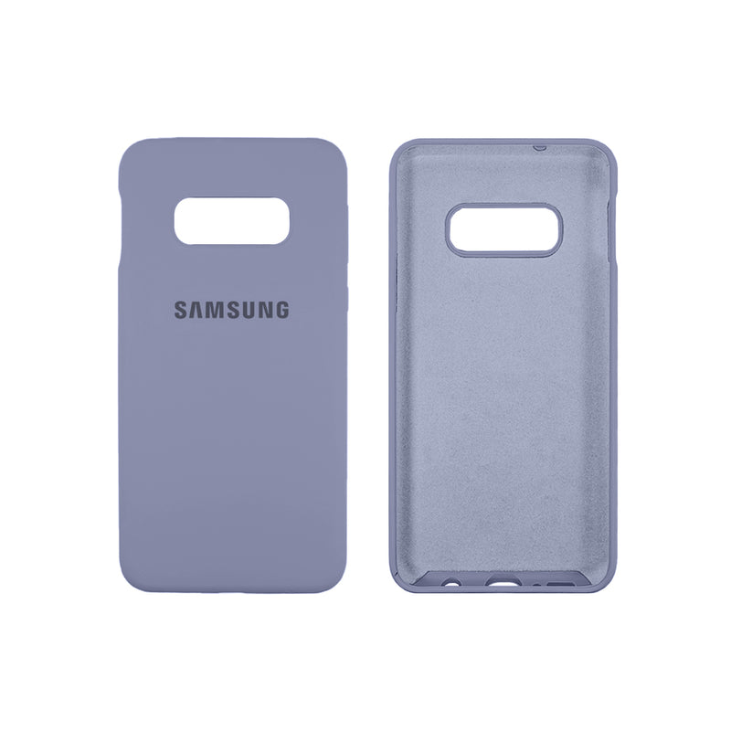 Capinha Celular Galaxy S10E Silicone Cover Aveludado