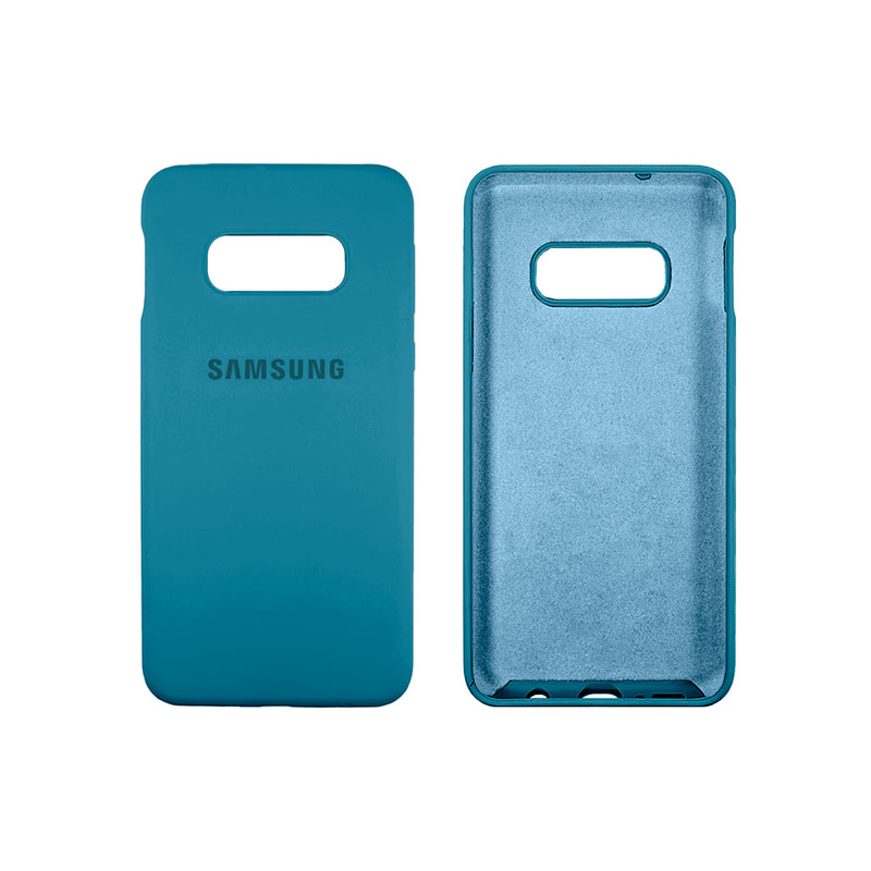 Capinha Celular Galaxy S10E Silicone Cover Aveludado