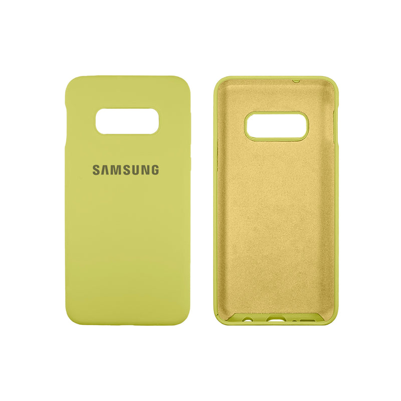 Capinha Celular Galaxy S10E Silicone Cover Aveludado