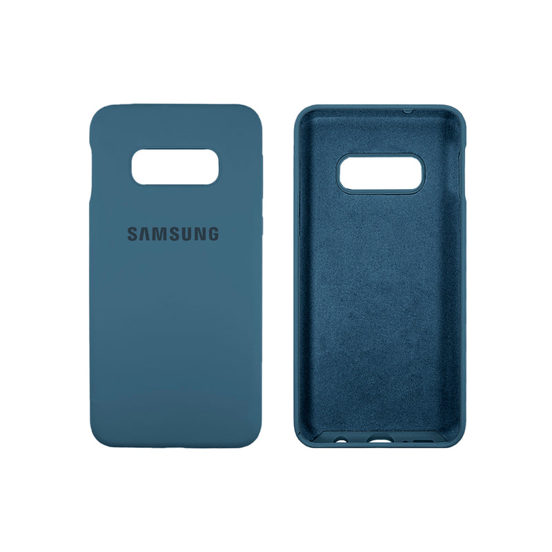 Capinha Celular Galaxy S10E Silicone Cover Aveludado