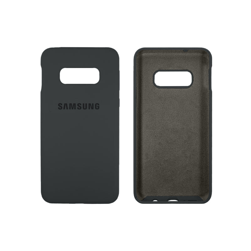 Capinha Celular Galaxy S10E Silicone Cover Aveludado