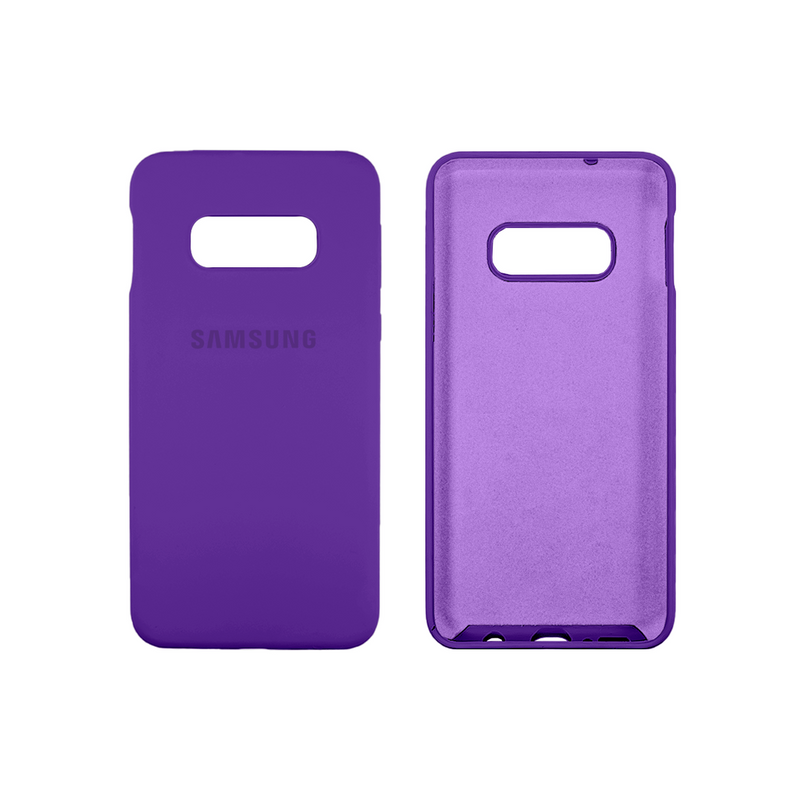 Capinha Celular Galaxy S10E Silicone Cover Aveludado