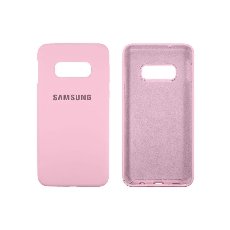 Capinha Celular Galaxy S10E Silicone Cover Aveludado